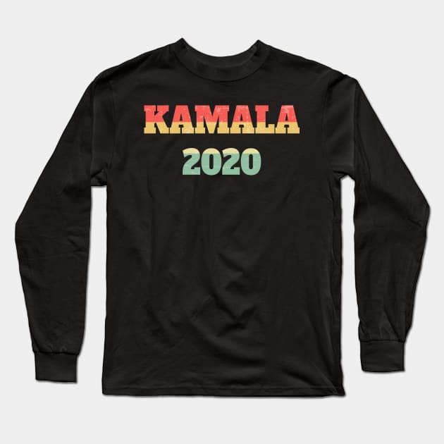 Kamala 2020 Team Kamala Harris Vintage Long Sleeve T-Shirt by Johner_Clerk_Design